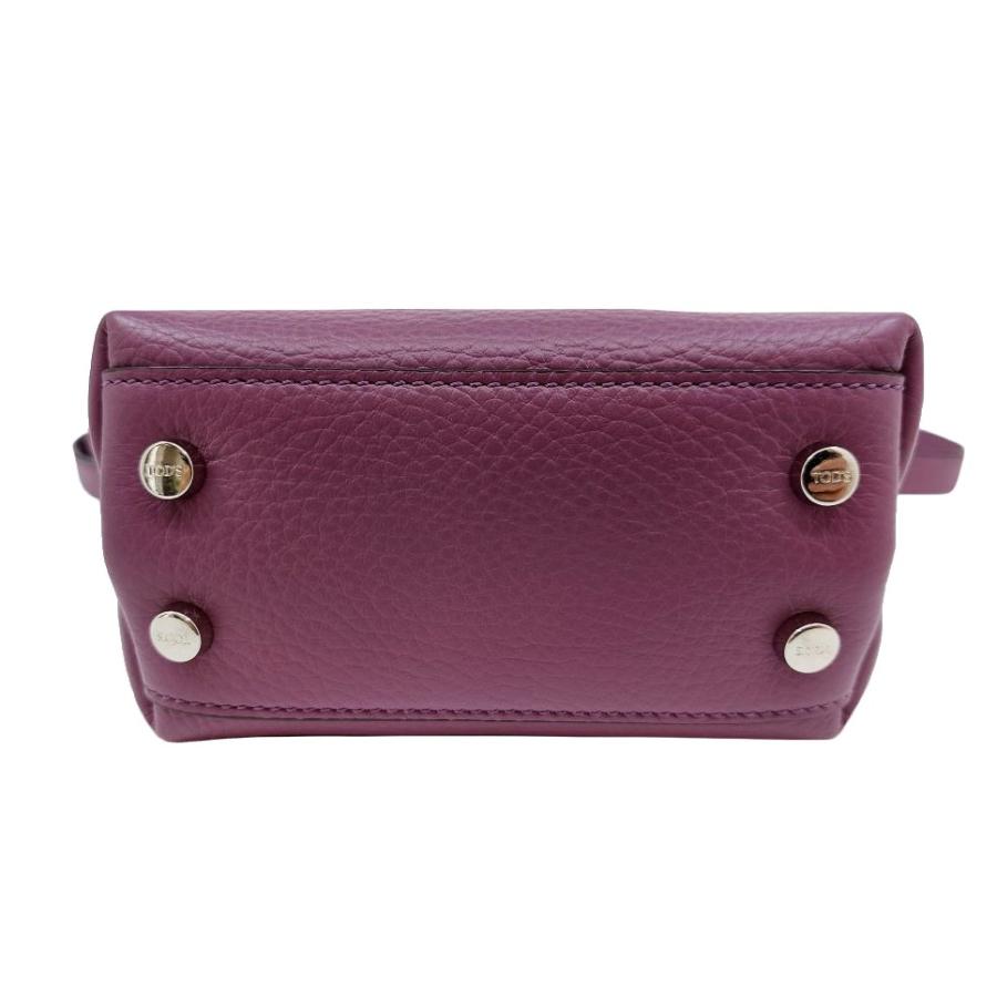TOD'S TOD'S トッズ「未使用品」Tタイムレス レザー バッグ TOD'S TOD'S トッズ「未使用品」Tタイムレス レザー バッグ