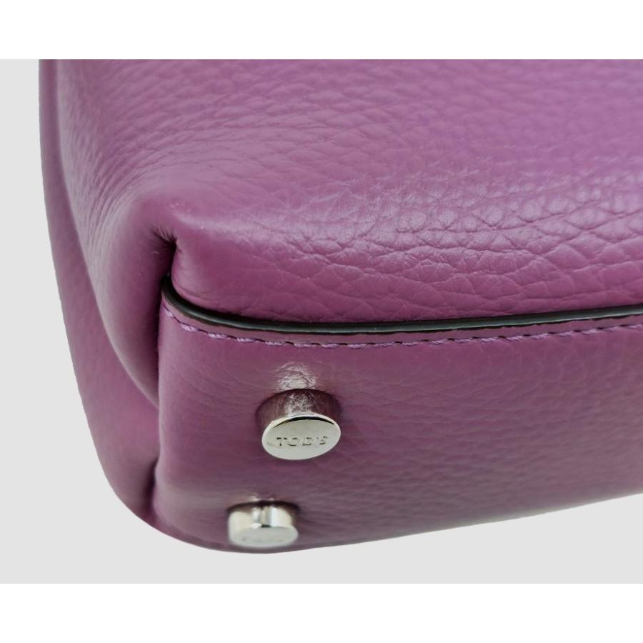 TOD'S TOD'S トッズ「未使用品」Tタイムレス レザー バッグ TOD'S TOD'S トッズ「未使用品」Tタイムレス レザー バッグ