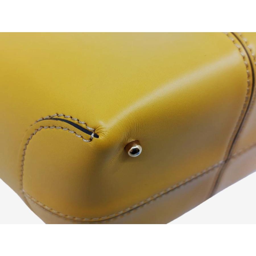 バ*ア様 TOD'S イエロー ハンドバッグ TOD'S（トッズ） D-Bag レディース レザー トートバッグ イエロー