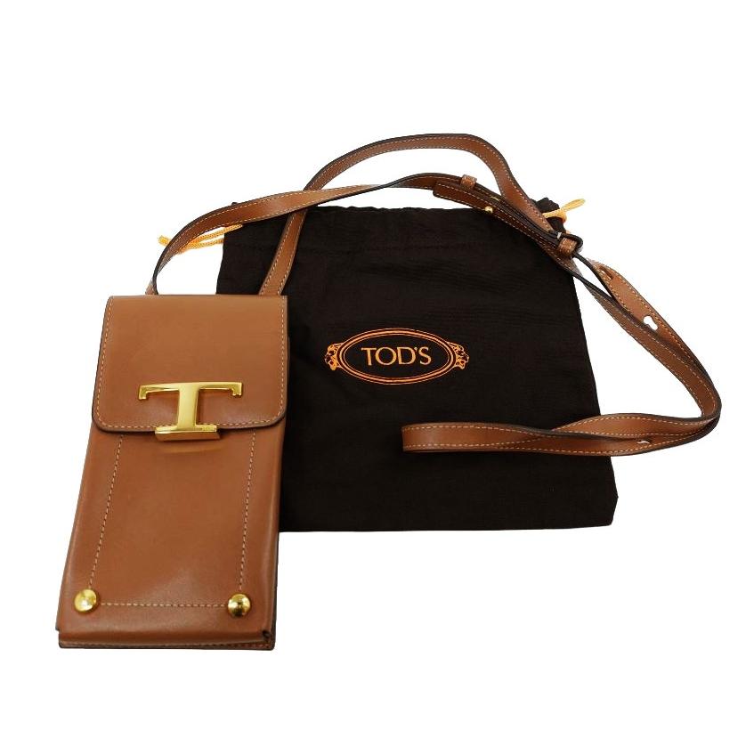 TOD'S TOD'S トッズ「極美品」Tタイムレス レザー TOD'S TOD'S トッズ「極美品」Tタイムレス レザー