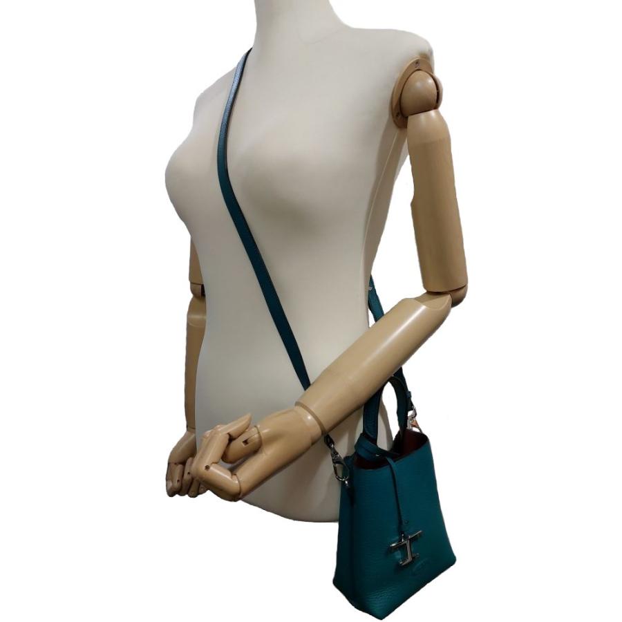 TOD'S（トッズ） TOD'S トッズ「未使用品」Tタイムレス レザー バッグ