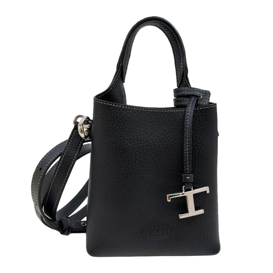 TOD'S（トッズ） TOD'S トッズ「未使用品」Tタイムレス レザー バッグ