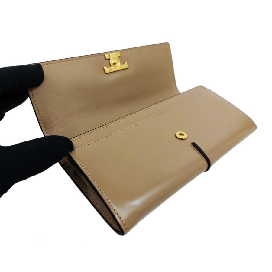 未使用品！TOD'S【トッズ】Tタイムレス ロングウォレット レディース長財布 トッズ TOD'S XAWTSKBS400 TLS 長財布 T タイムレス レディース ロング