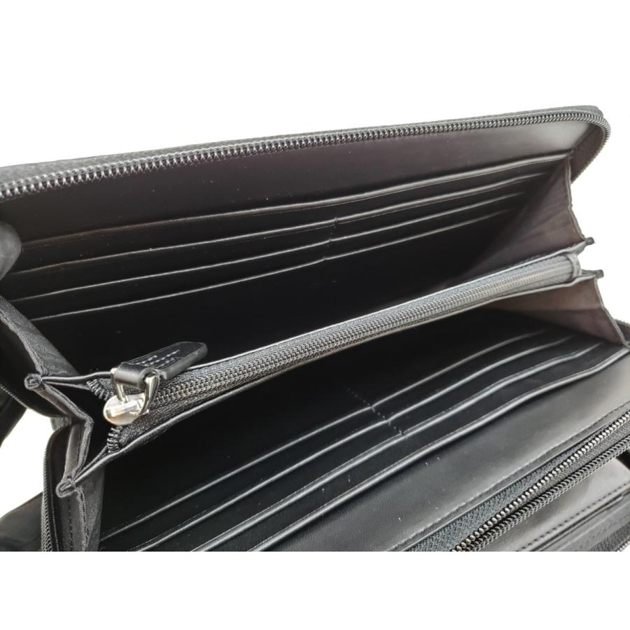 極美品✨ TUMI トュミ オーガナイザー 財布 黒 ダブルファスナー メンズ TUMI（トゥミ） 【未使用品】 【トゥミ】 113192DO カーボンファイバー