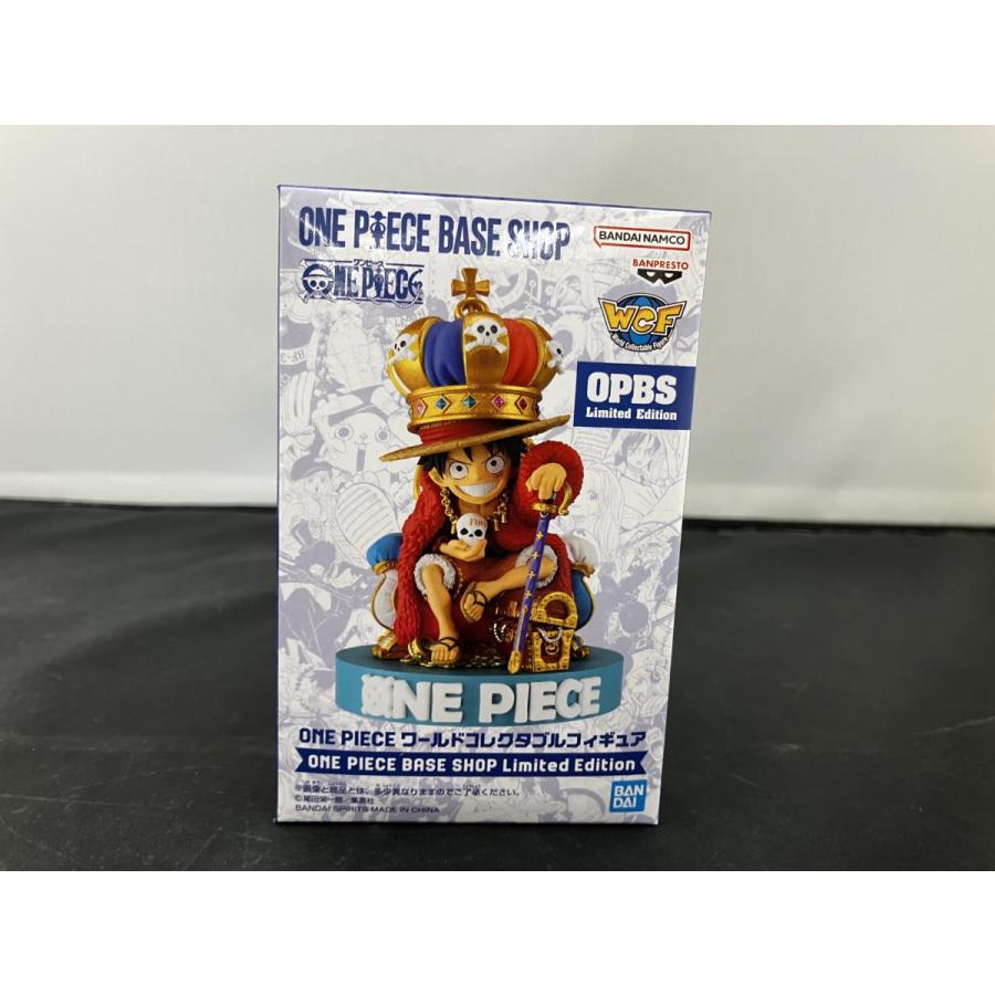 中古】【未開封】ワンピースベースショップ ワーコレ ルフィ Limited