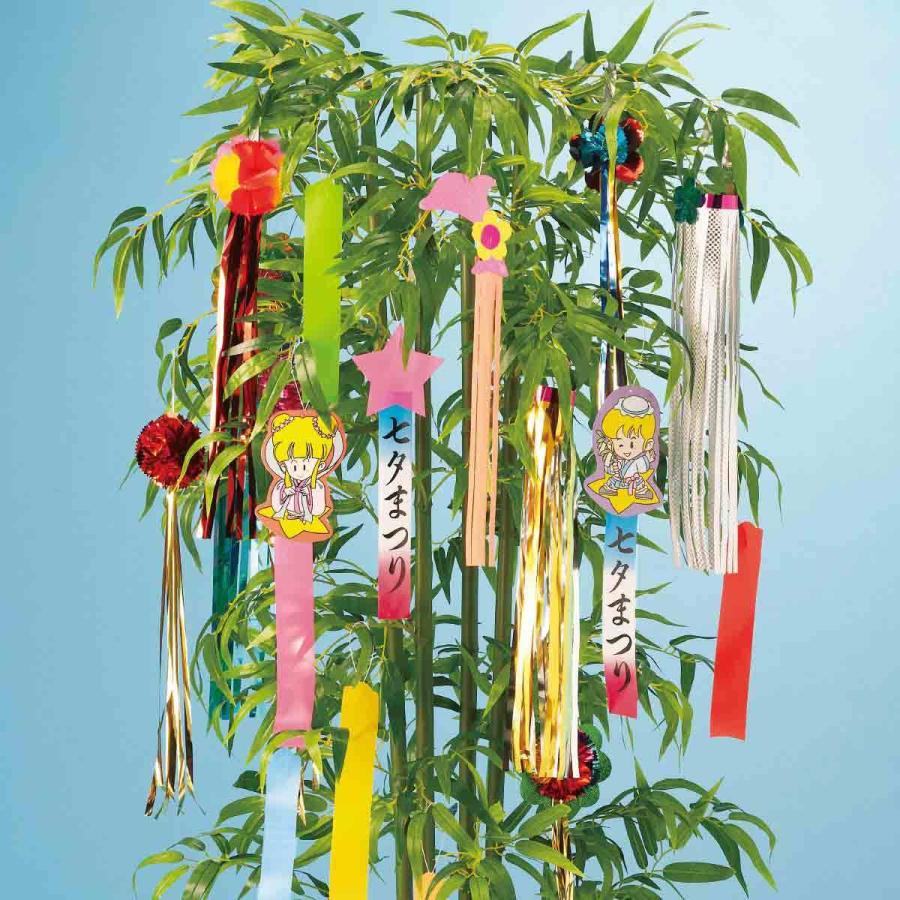 爆売りセール開催中 七夕 飾り 装飾品 まとめ買い お得 笹 七夕セット こより付き 箱セット 10セット 長さ45 58cm Ocjapan Com Mm