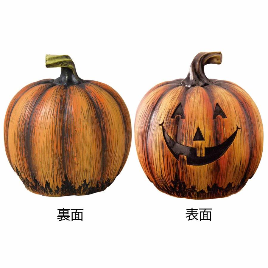 秋の装飾 ハロウィン 飾り 店舗・自宅兼用 パンプキンオブジェ 1個 幅44×奥行48×高さ50cm_8