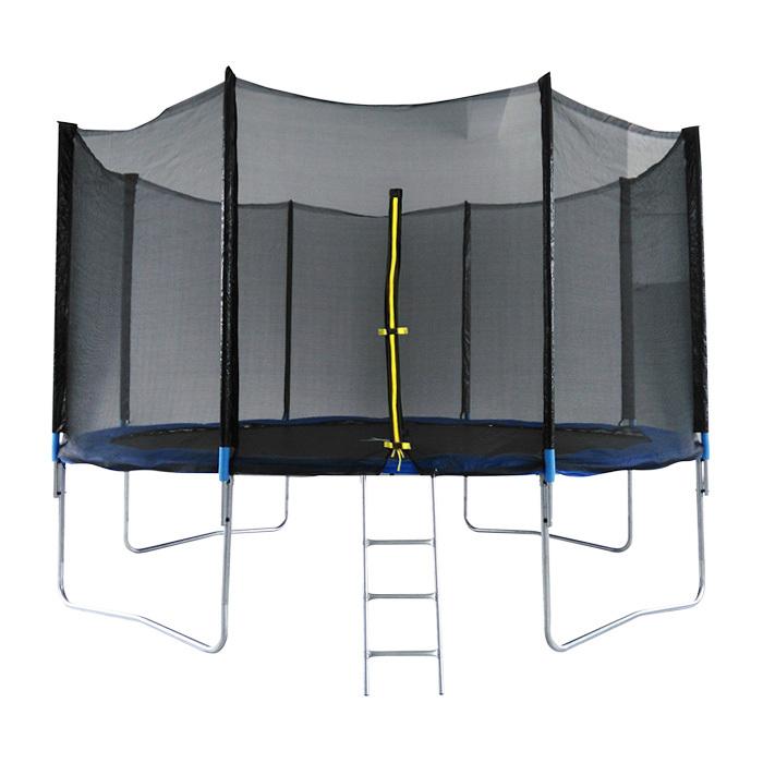 特大13Ft 396cm 安全セーフティネット付 昇降ハシゴ付 大型トランポリン ###トランポリン13FT◇### 