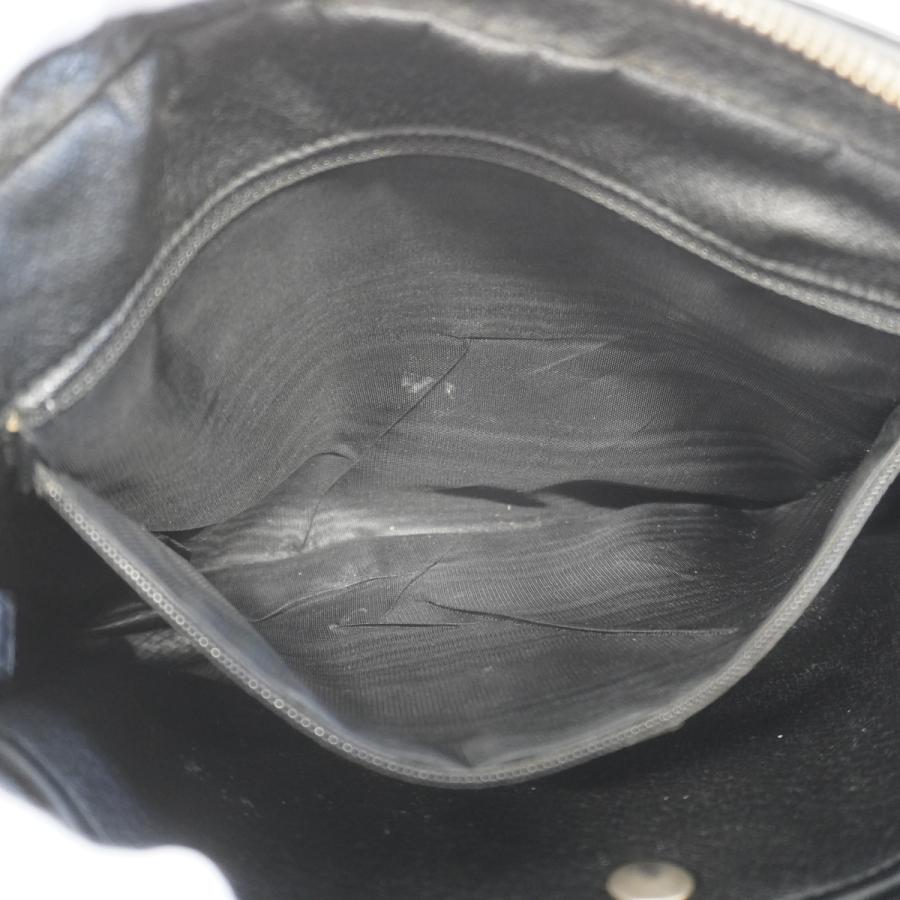 セリーヌ クラッチバッグ マカダム Pvc ブラック ゴールド金具 人気ブランド