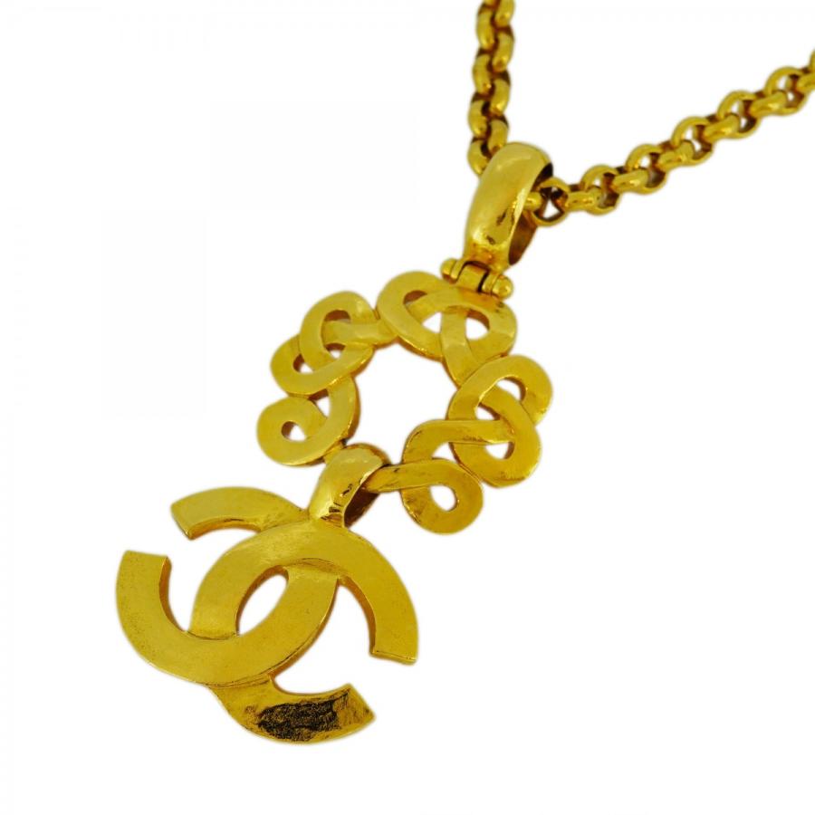 CHANEL ☆最終価格【4jsb176】シャネル ネックレス ヴィンテージ ココ  