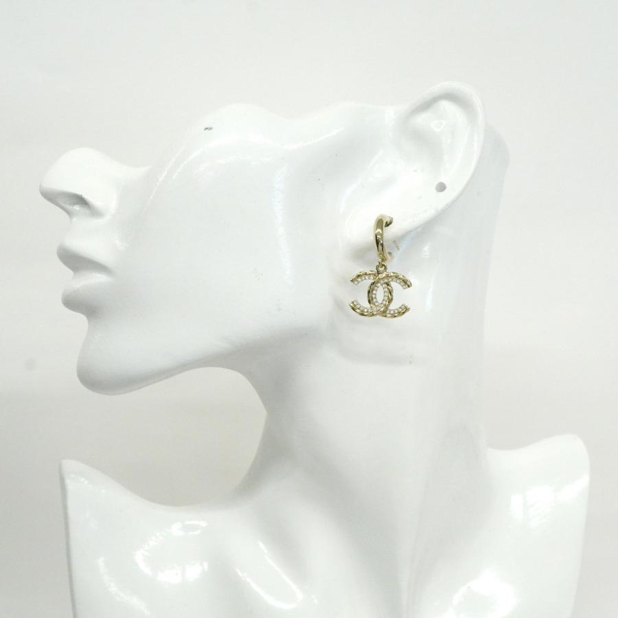 CHANEL ☆最終価格【4jub0184】シャネル ピアス ココマーク GPメッキ 