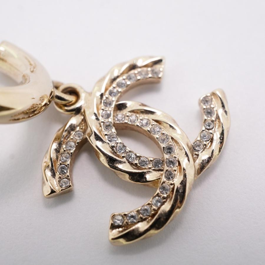 CHANEL ☆最終価格【4jub0184】シャネル ピアス ココマーク GPメッキ 