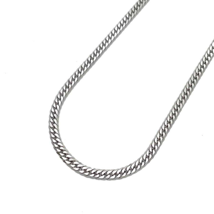 4khr104】喜平 ネックレス Pt850 プラチナ 6面 ダブル 40.3cm 20.4g 