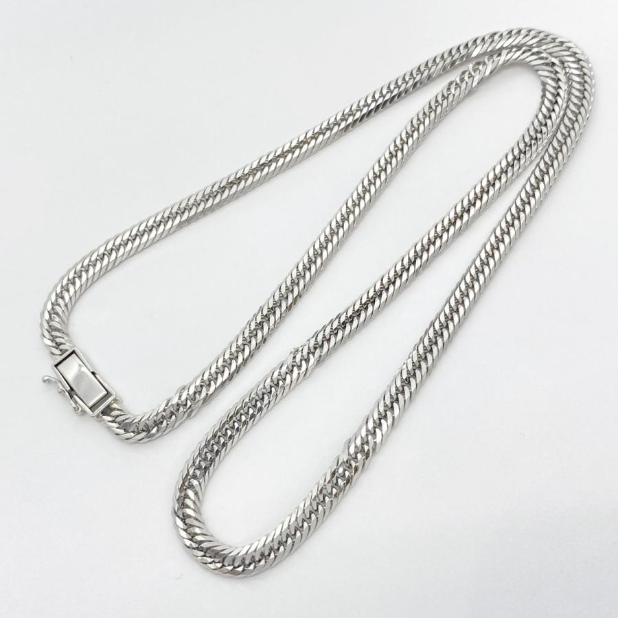 プラチナ 12面トリプル喜平ネックレス PT850 30.2g 50cm