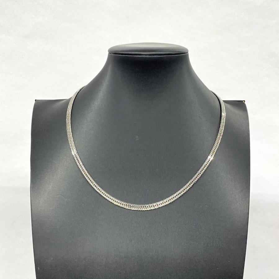  Man 5th〜10thシングル28枚セット プラチナ 12面トリプル喜平ネックレス PT850 30.2g 50cm