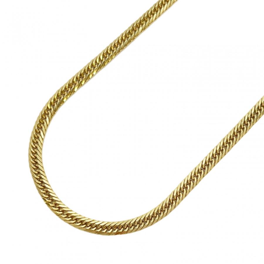 4khu033】喜平 ネックレス K18 ゴールド 8面 トリプル 50.7cm 20.2g 