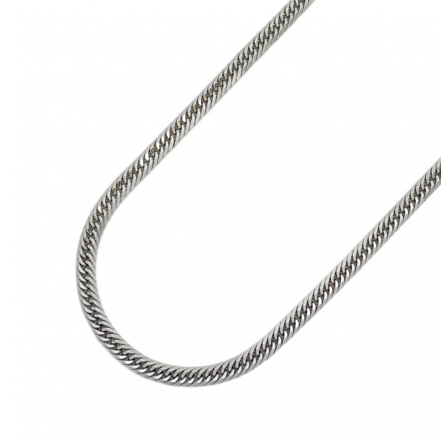 4khu041】喜平 ネックレス Pt900 プラチナ 8面 トリプル 50.5cm 30.7g 