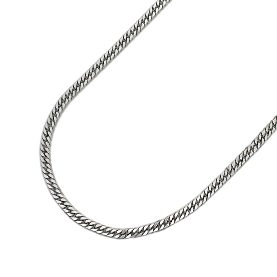 4khu076】喜平 ネックレス Pt850 プラチナ 6面 ダブル 50.5cm 15.6g 