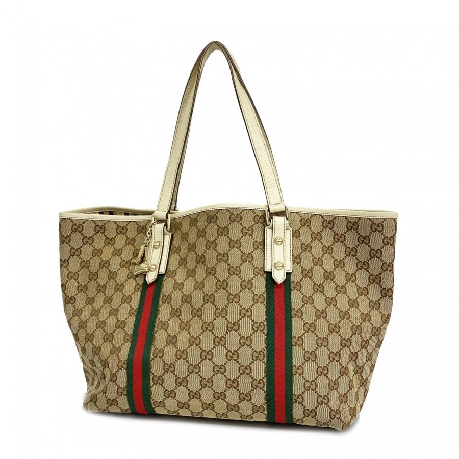 GUCCI ☆最終価格☆SALE【4sc3177】グッチ トートバッグ GGキャンバス 