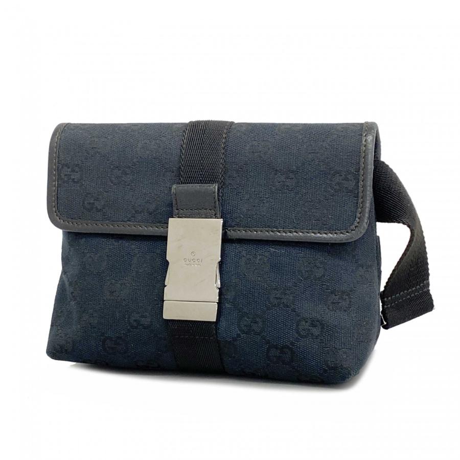 GUCCI ☆最終価格【4sd4660】グッチ ウエストバッグ GGキャンバス 