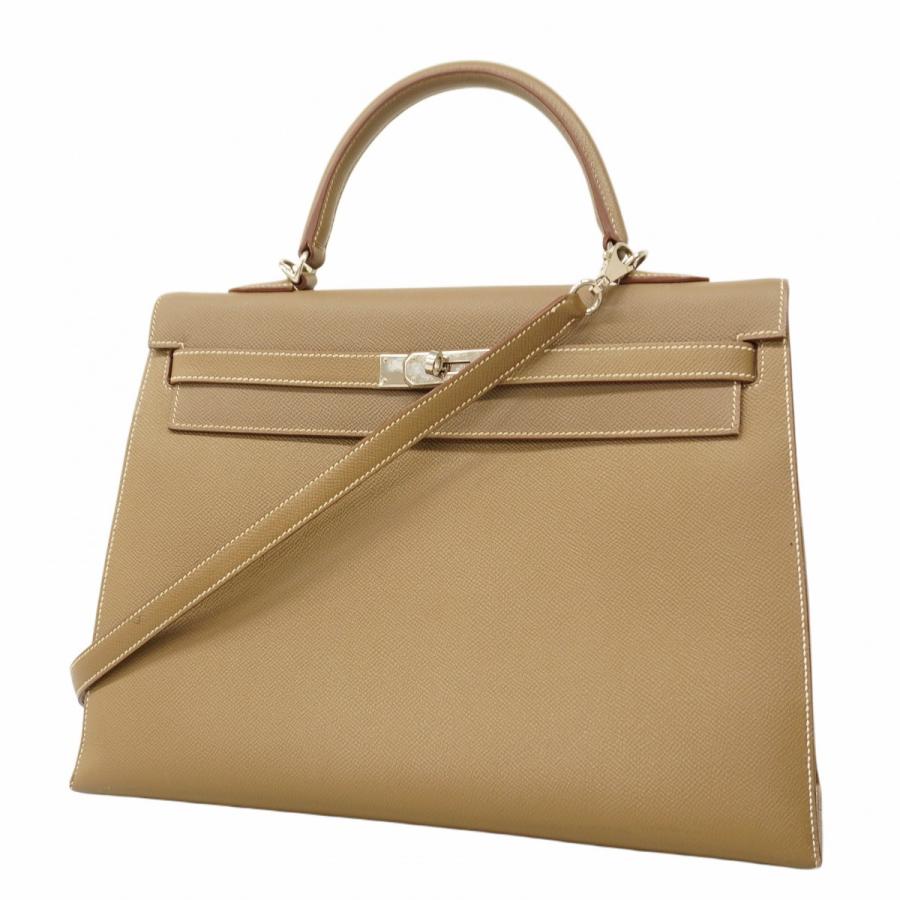 HERMES ☆SALE【4se5011-g】エルメス ハンドバッグ ケリー35ヴェルサ 
