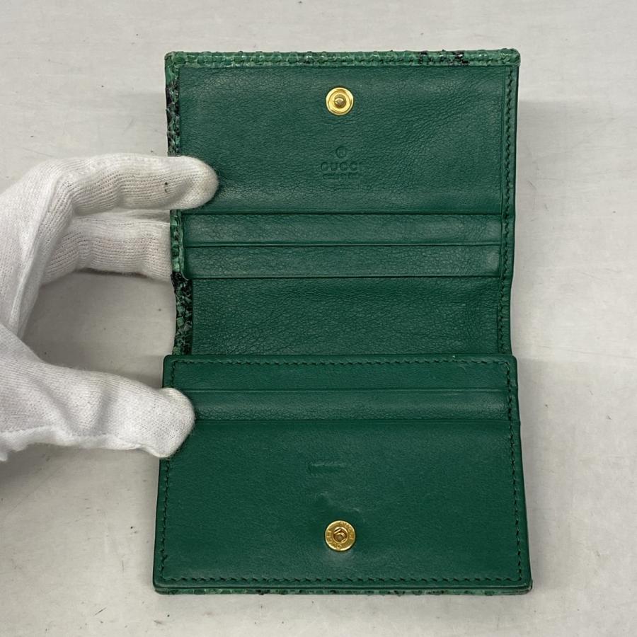 GUCCI ☆SALE【4ud5042】グッチ 財布 GGマーモント 456126 パイソン  