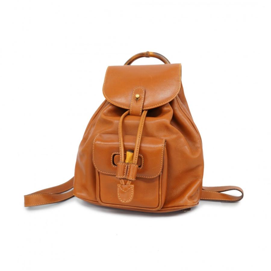 ☆最終価格☆SALE【4ud5153】グッチ リュック・デイパック バンブー 