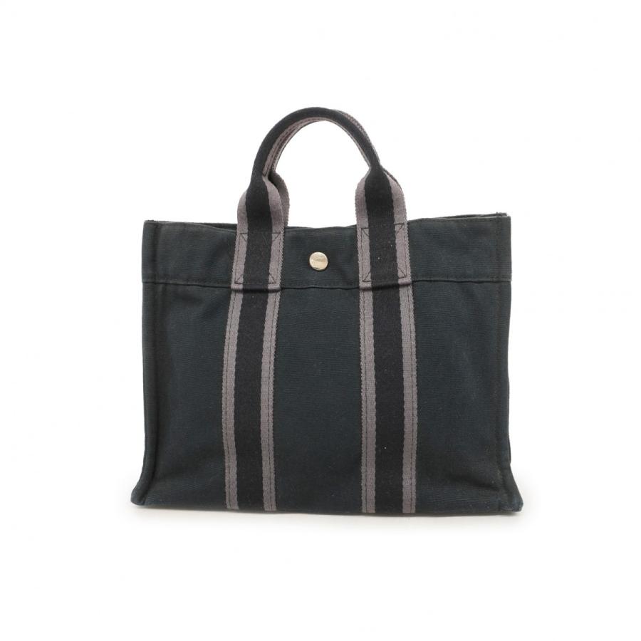 ☆SALE【4ud5938】エルメス トートバッグ フールトゥPM キャンバス  