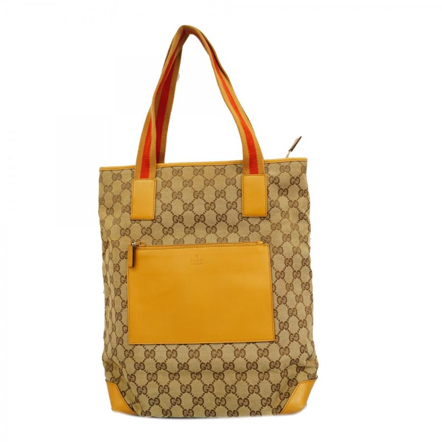 GUCCI グッチ トートバッグ GGキャンバス レザー 019-0401