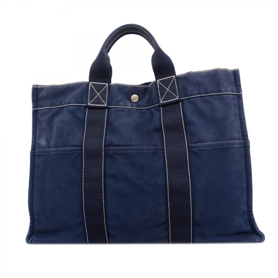 ☆SALE【4ud6126】エルメス トートバッグ フールトゥMM キャンバス 