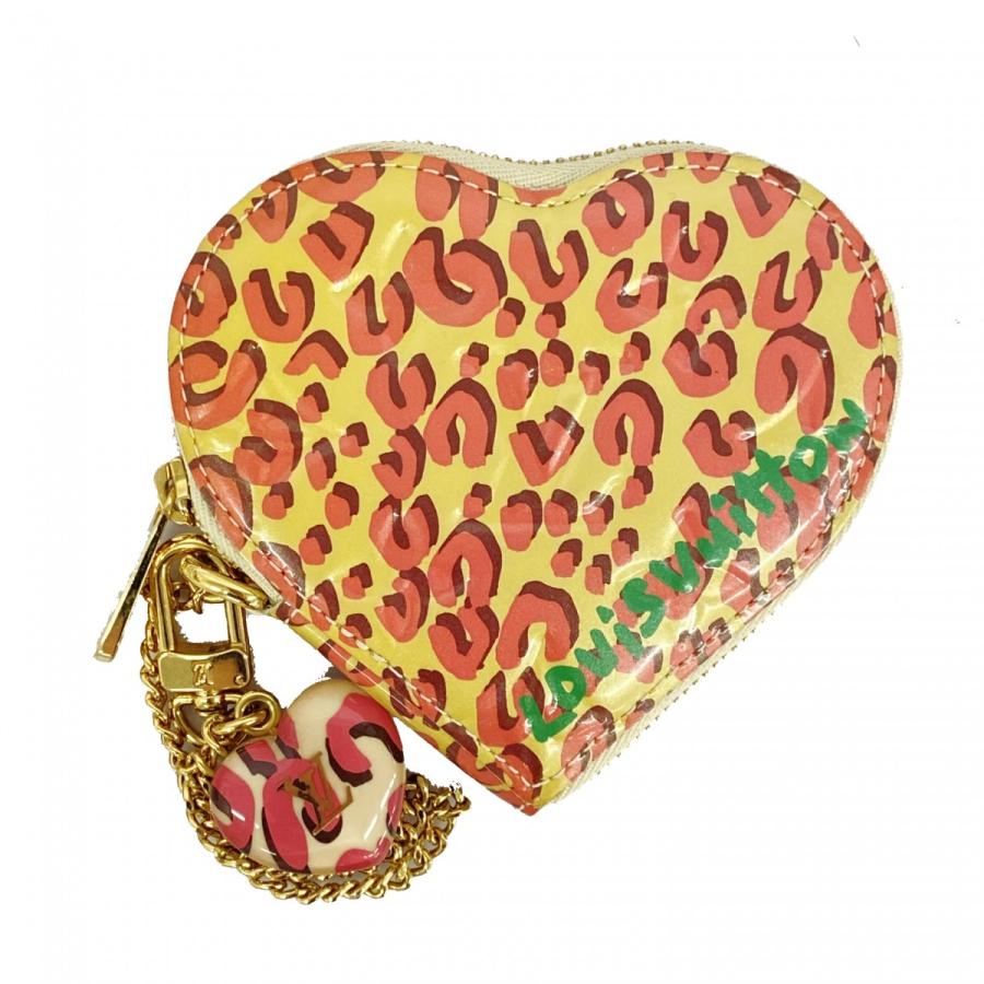 ☆SALE【5ab0826】ルイヴィトン コインケース ヴェルニ・レオパード 