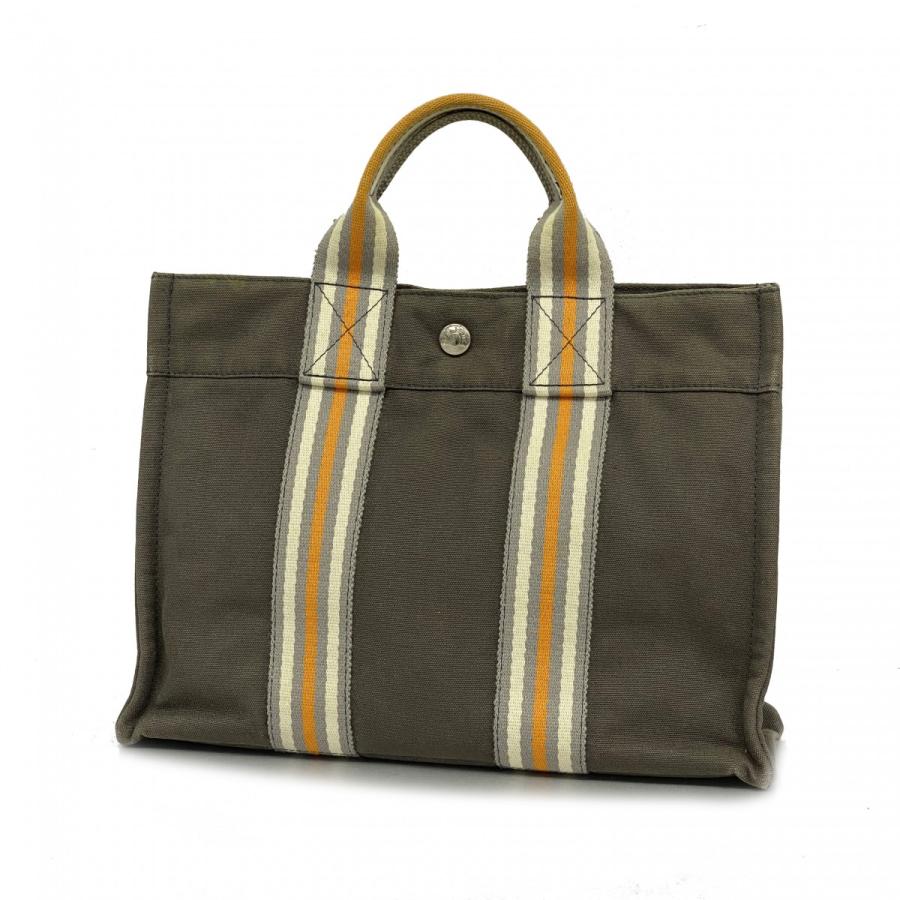 5ab1107】エルメス トートバッグ フールトゥPM/銀座店限定 キャンバス  