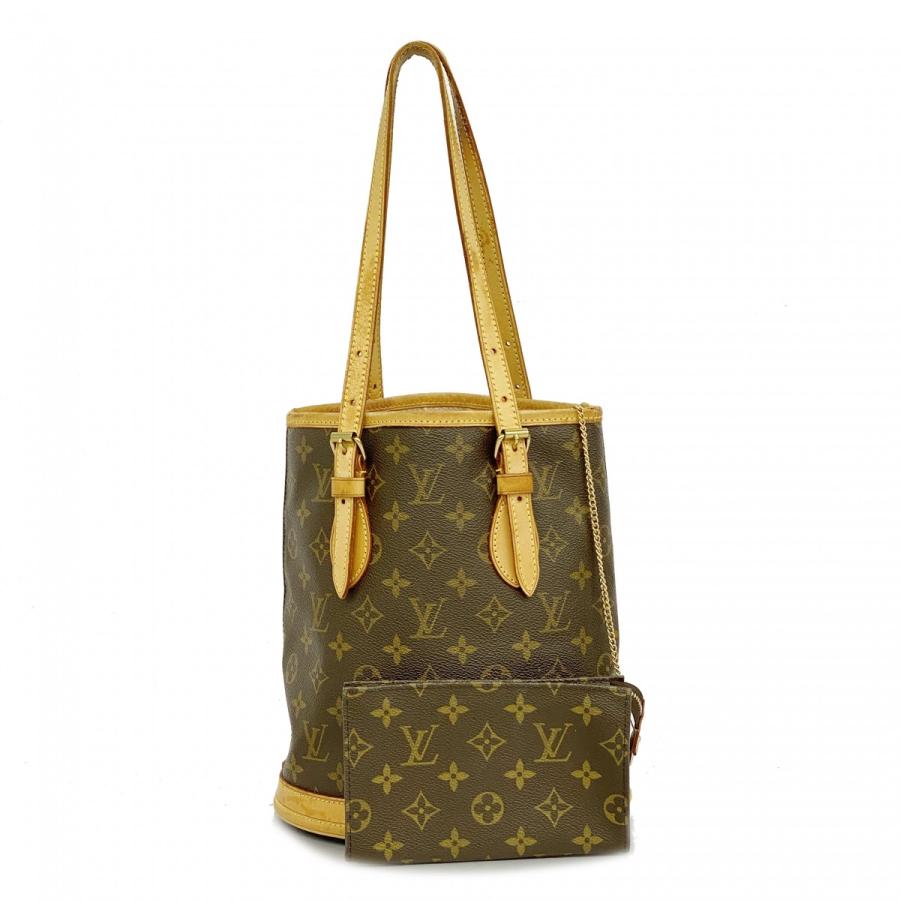 5ab1428】ルイヴィトン トートバッグ モノグラム バケットPM M42238  