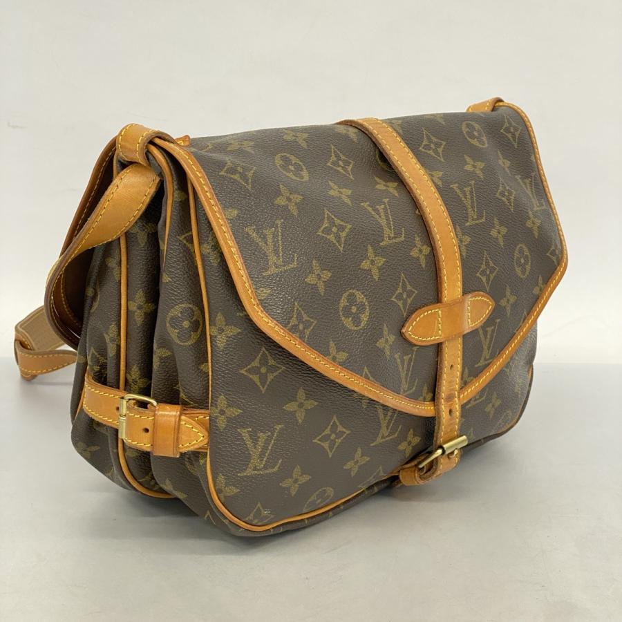5ac1653】ルイヴィトン ショルダーバッグ モノグラム ソミュール30  