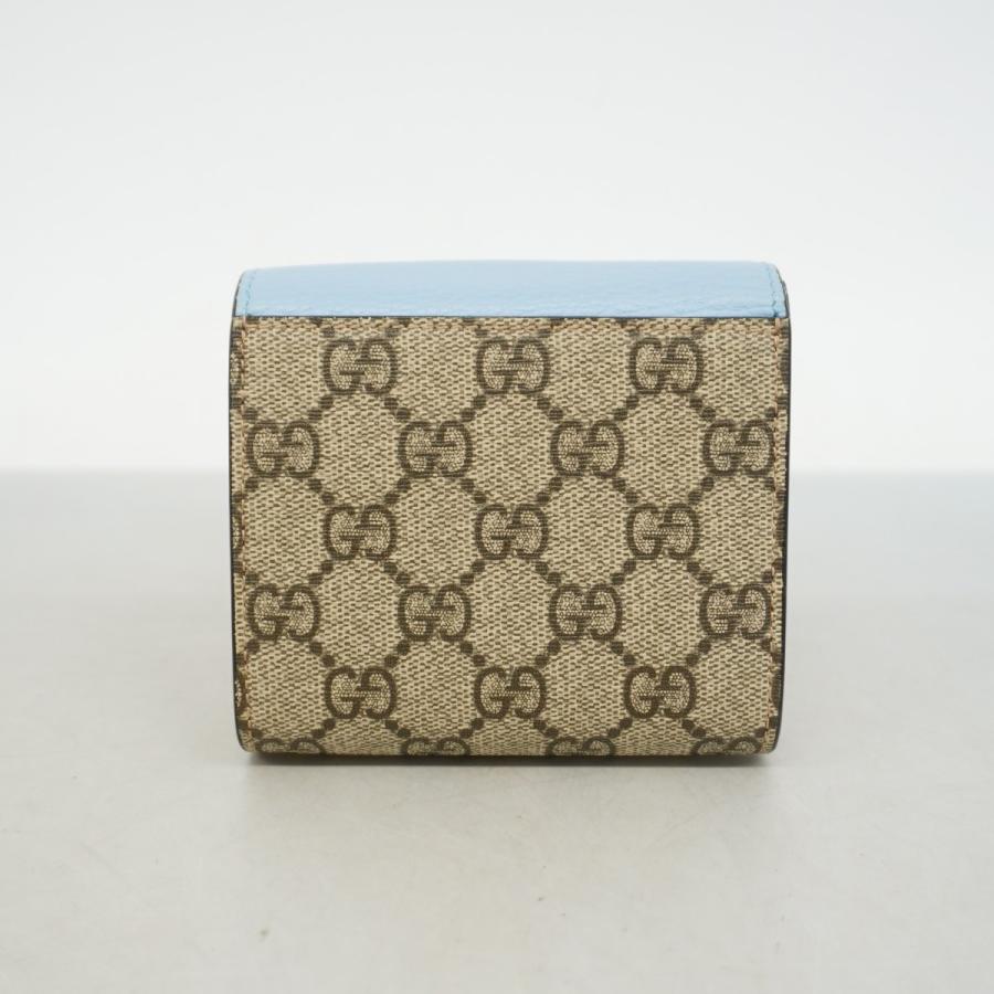 GUCCI ☆最終価格【5bc2721】グッチ 三つ折り財布 GGマーモント/GG 