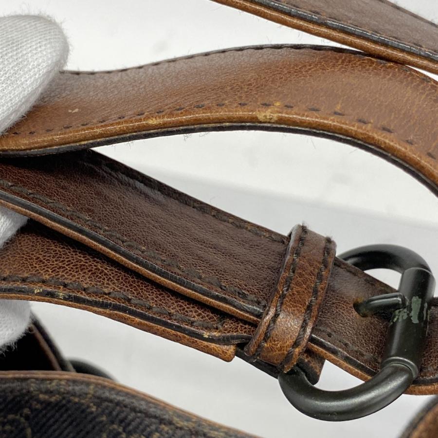 GUCCI 【5bd4207】グッチ ショルダーバッグ GGキャンバス ホースビット 