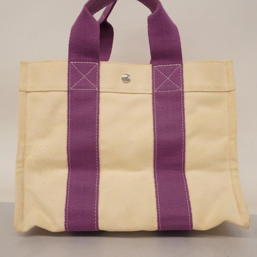 HERMES 【5cb0965】エルメス トートバッグ ボラボラPM キャンバス 