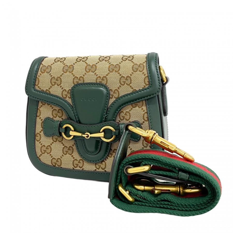 GUCCI ☆最終価格【5cb1034】グッチ ショルダーバッグ GGキャンバス 