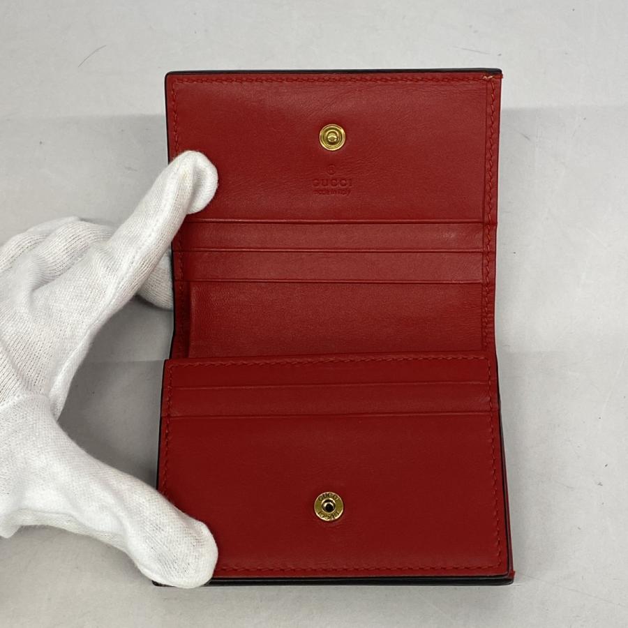 GUCCI 【5cc1557】グッチ 財布 GGスプリーム チェリー 476050 PVC  