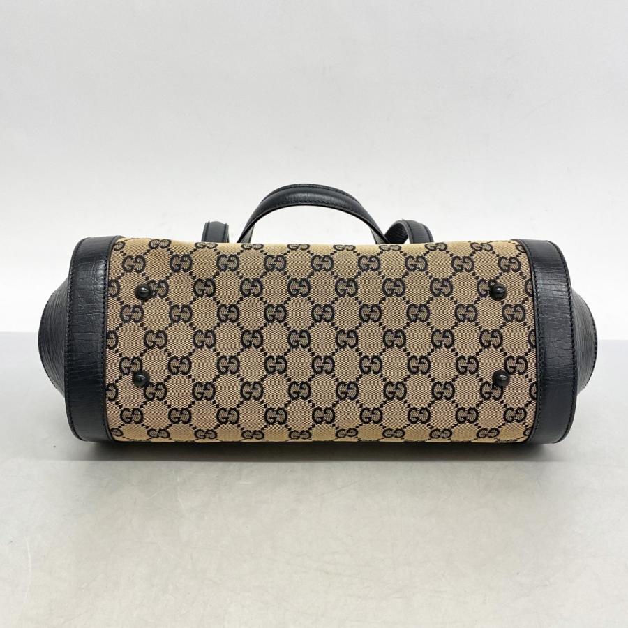 GUCCI 【5cc2412】グッチ ハンドバッグ GGキャンバス/バンブー 111713  
