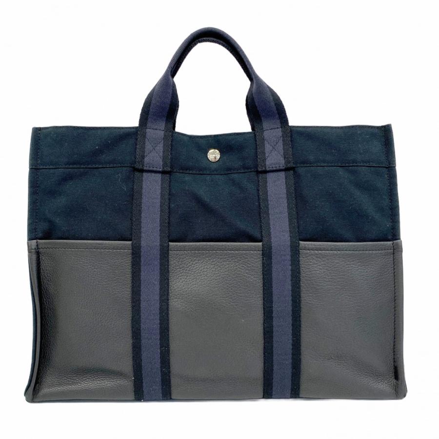 HERMES 【5cc2571】エルメス トートバッグ フールトゥMM ハーフレザー 