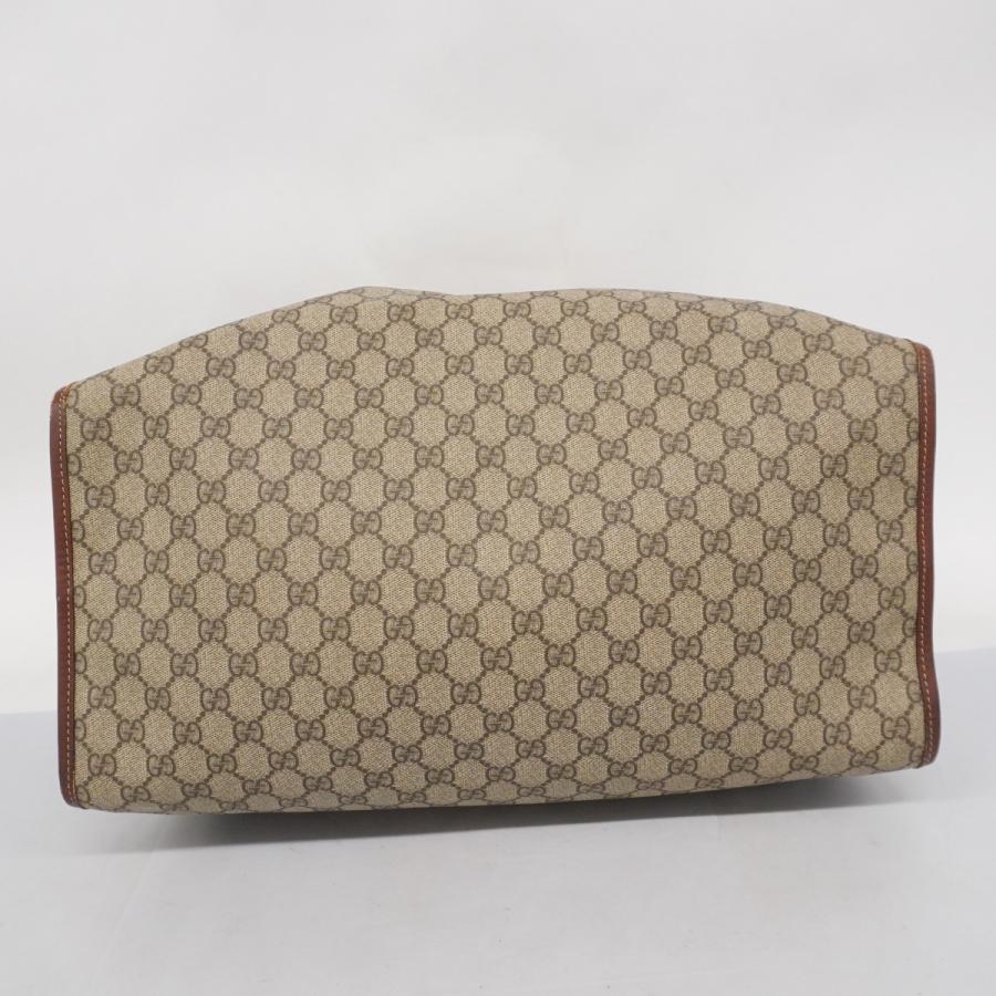 GUCCI グッチ GGスプリーム ボストンバッグ シェリーライン ゴールド金具