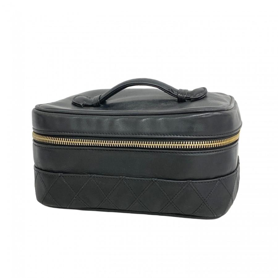 CHANEL 【5cc2817】シャネル バニティバッグ ビコローレ ラムスキン  