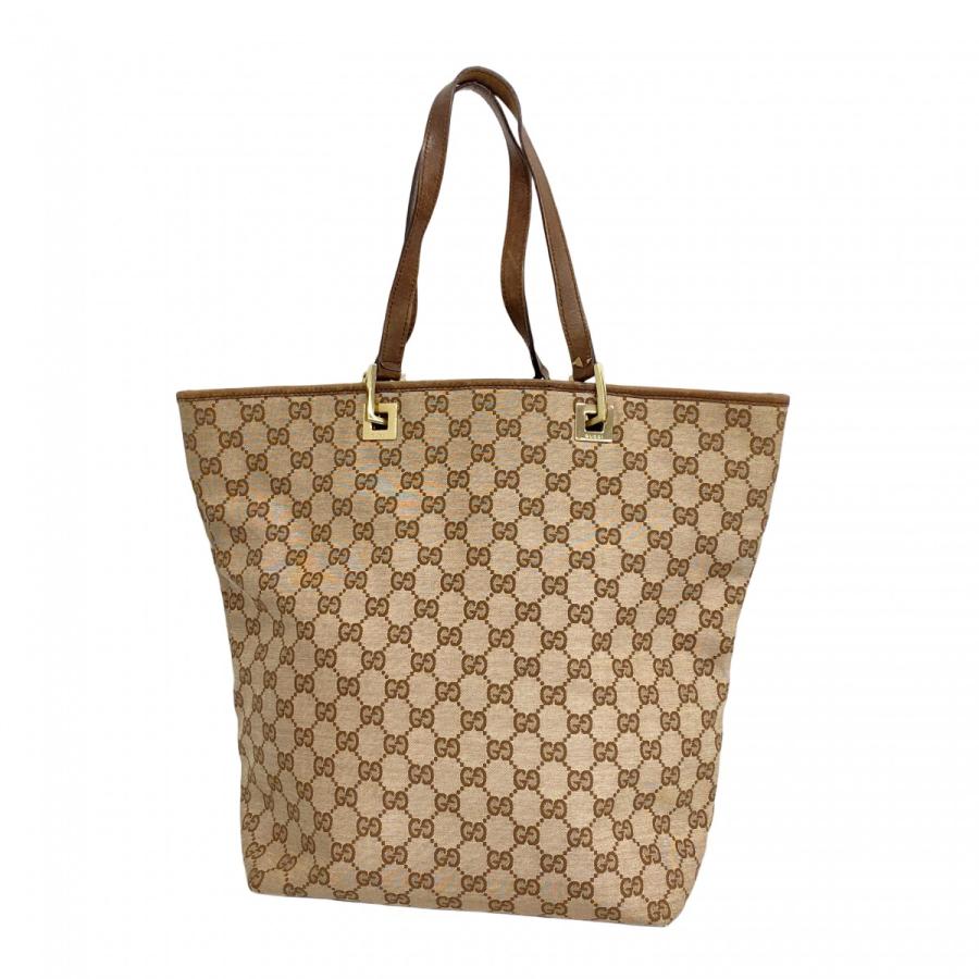 GUCCI 【5cd2996】グッチ トートバッグ 002 1098 キャンバス ブラウン  