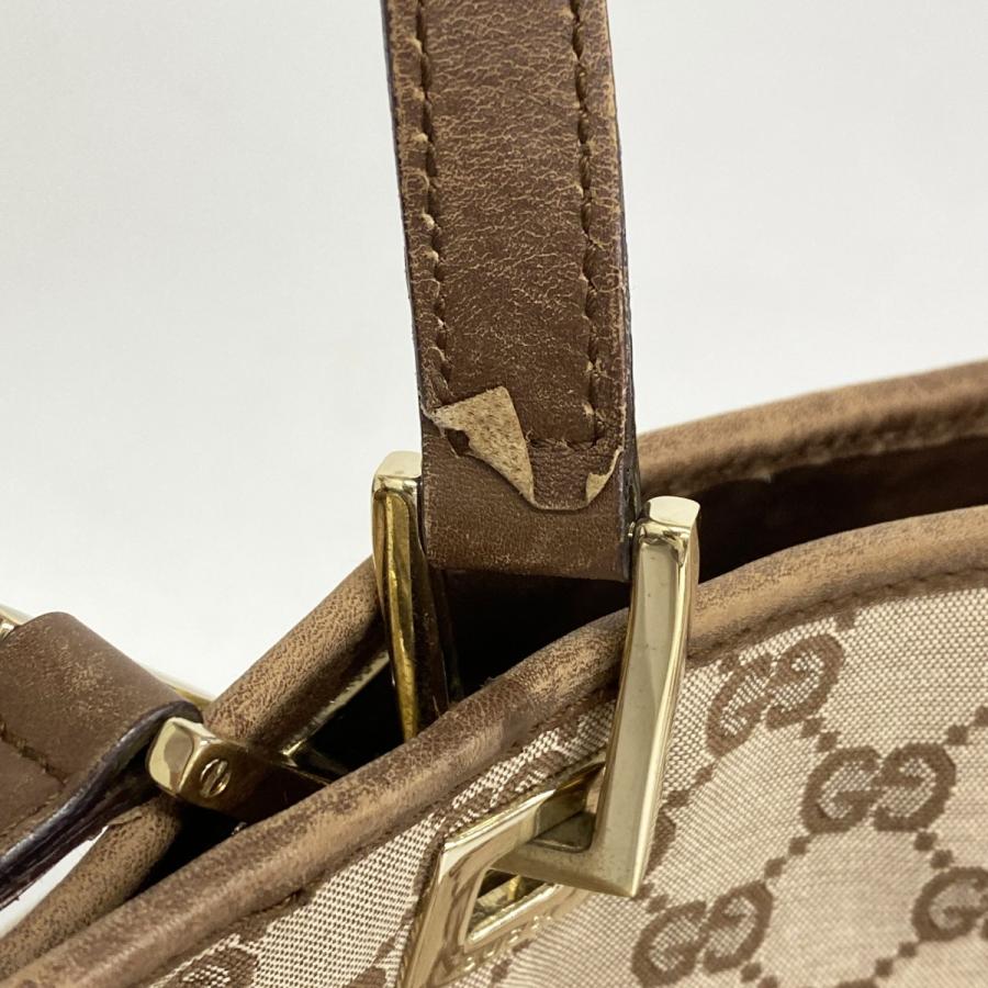 GUCCI 【5cd2996】グッチ トートバッグ 002 1098 キャンバス ブラウン  