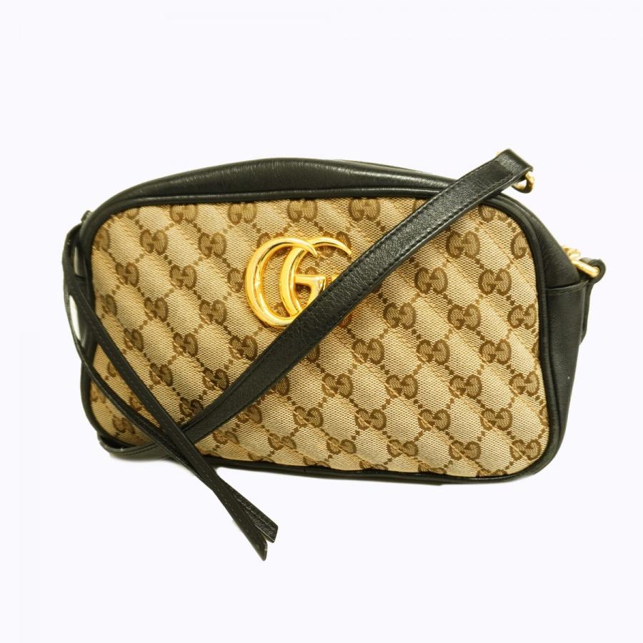 GUCCI 【5cd3170】グッチ ショルダーバッグ GGマーモント 447632  
