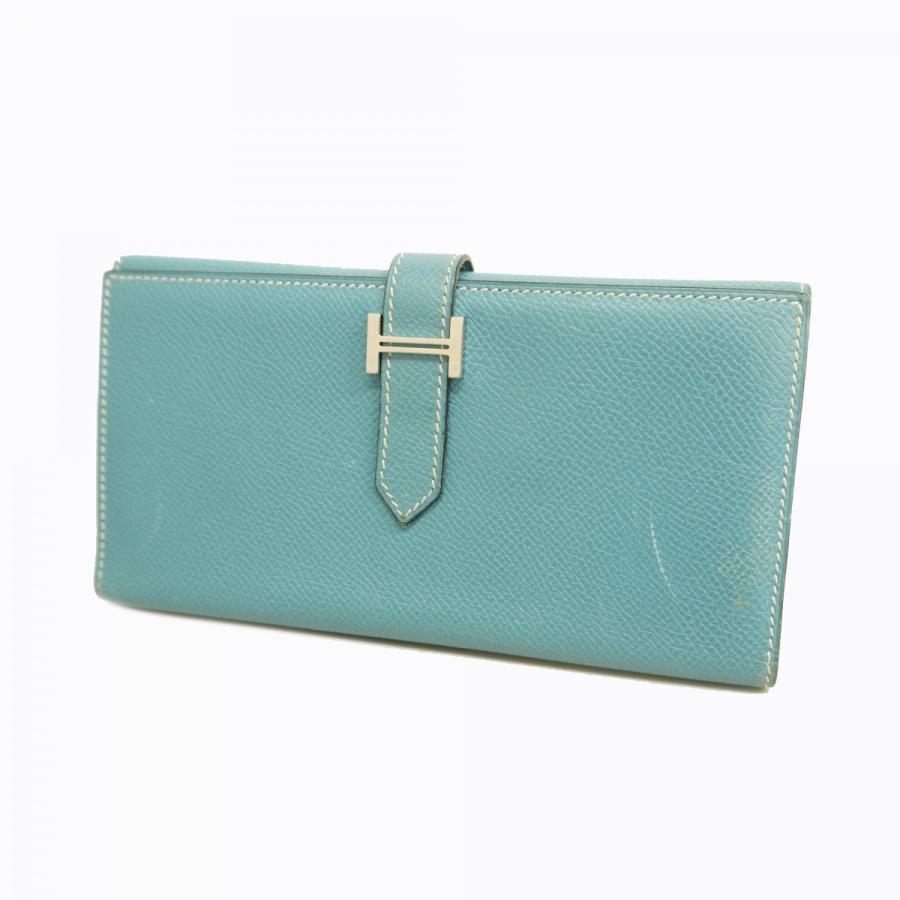 HERMES 【5cd3240】エルメス 長財布 ベアンデュプリ ヴォーエプソン 