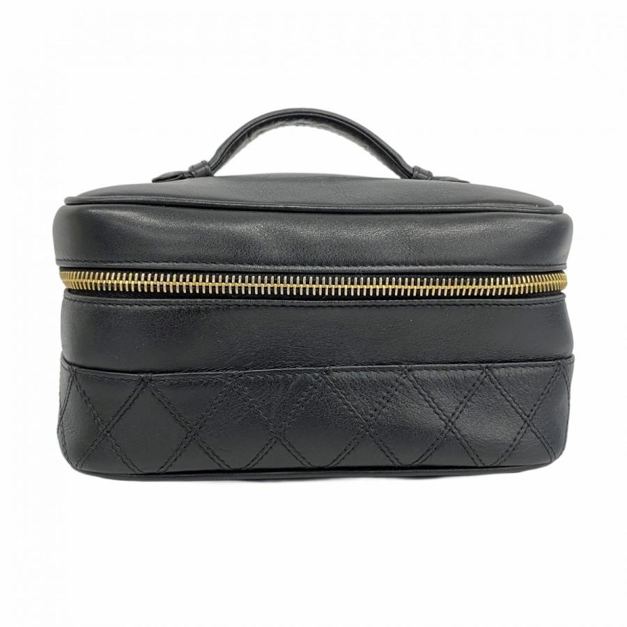 CHANEL 【5cd3468】シャネル バニティバッグ ビコローレ ラムスキン 