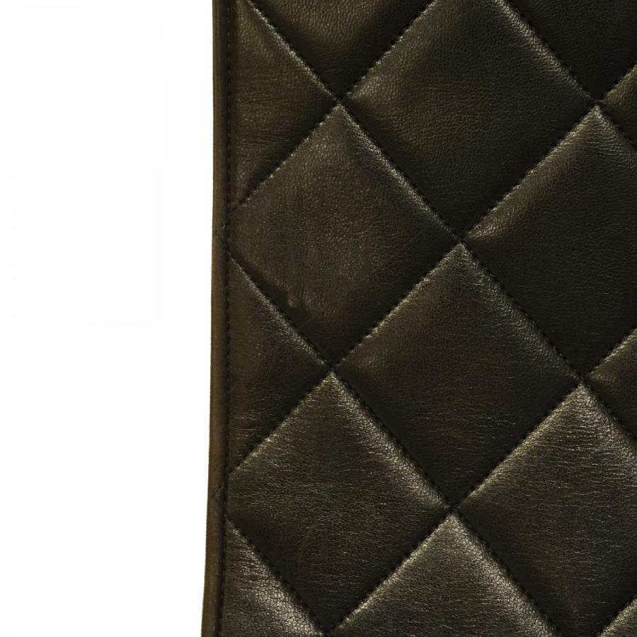 CHANEL 【5cd3530】シャネル ブリーフケース デカココ ラムスキン  