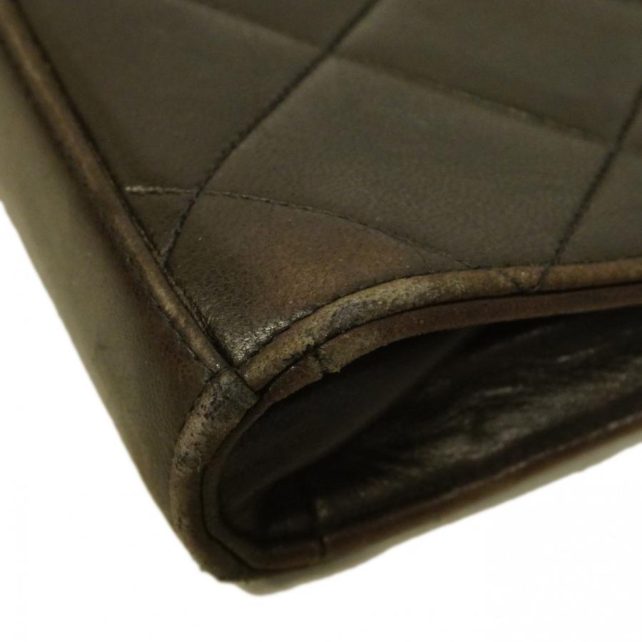 CHANEL 【5cd3530】シャネル ブリーフケース デカココ ラムスキン  